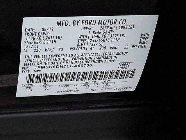 2020 Ford Explorer XLT