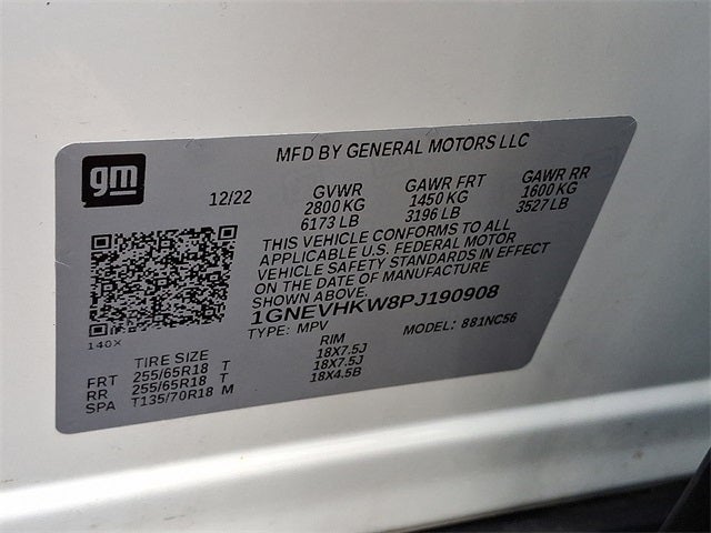 2023 Chevrolet Traverse LT Leather