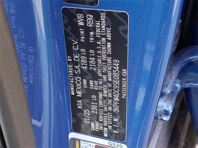 2025 Kia K4 GT-Line Turbo