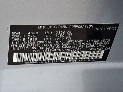 2024 Subaru Legacy Premium