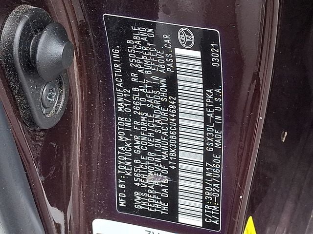 2012 Toyota Avalon Limited