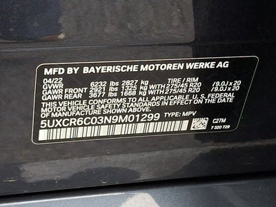 2022 BMW X5 xDrive40i