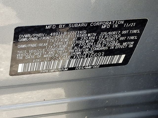 2022 Subaru Forester Wilderness