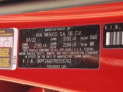 2023 Kia Forte LXS