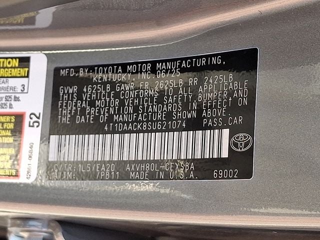 2025 Toyota Camry SE
