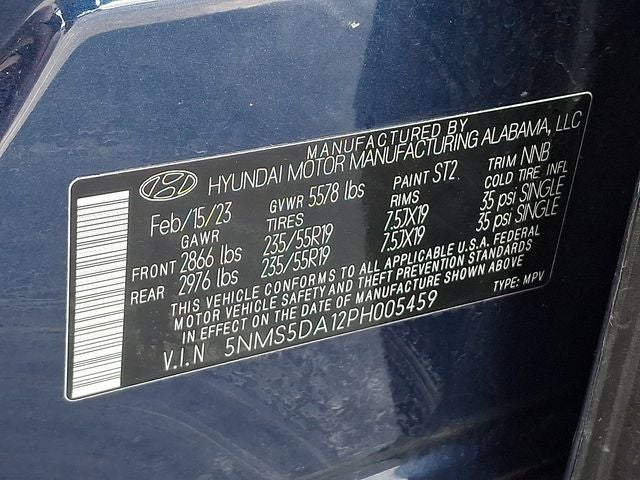 2023 Hyundai Santa Fe Base