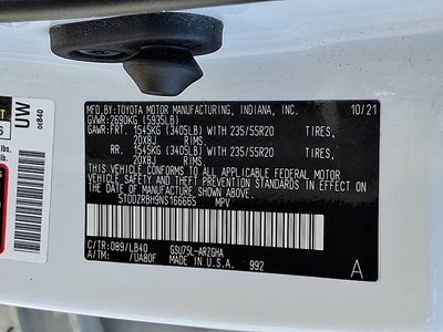 2022 Toyota Highlander Limited