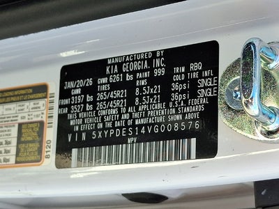 2027 Kia Telluride X-Line SX