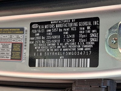2021 Kia Sorento EX