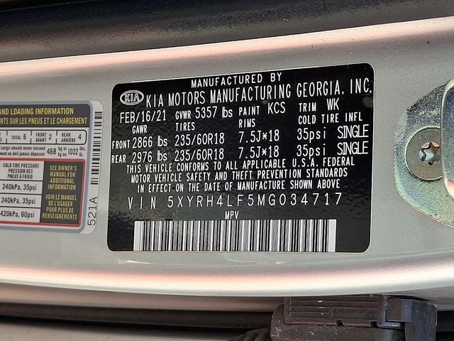 2021 Kia Sorento EX