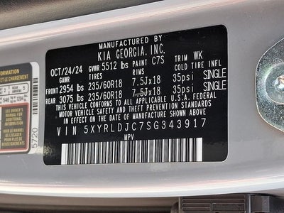 2025 Kia Sorento S