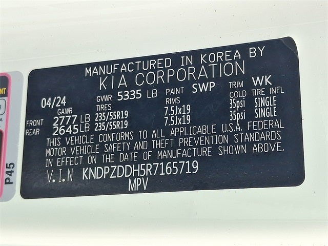 2024 Kia Sportage Plug-In Hybrid X-Line Prestige