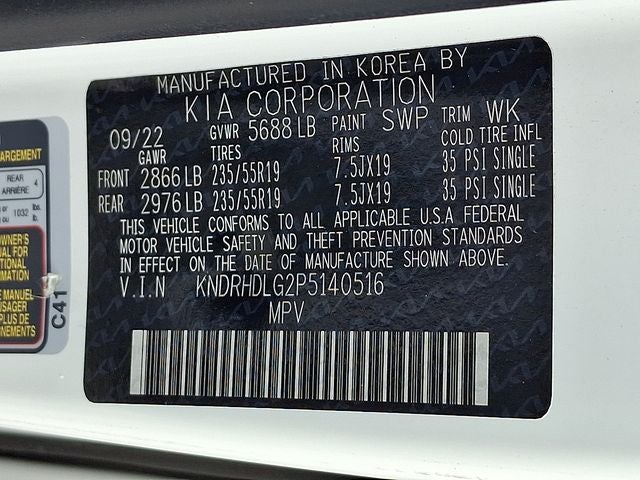 2023 Kia Sorento Hybrid EX