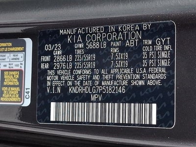 2023 Kia Sorento Hybrid EX